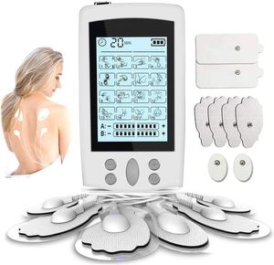 Elektrische Massagers Pulse Acupunctuur Massagetherapie voor Back Neck Massager Gezondheidszorg Volledige Body Doelstelling Elektronische Tens EMS Muscle Stimu