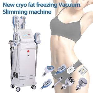 10 IN 1 Cryolipolysis Fat Freeze Slimming Machine 5 Cryo Heads 3 RF Handles 8 Laser Pads Cryotherapy Beauty Equipment