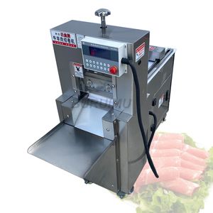 110V Commercial Electric Double Cut Lamb Roll Machine Beef Slicer Mutton Cutter Maker Manufacturer Adjustable Thickness