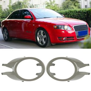 Wholesale tail lights covers for sale - Group buy Car Headlights Lights Accessories Front Fog Lamp Cover Tail Light Trim For A4 B7 Plastic Pair Frames