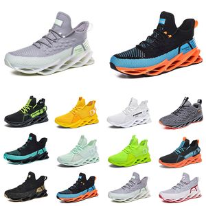 Erkekler Koşu Ayakkabıları Nefes Eğitmenler Kurt Gri Tur Sarı Teal Üçlü Siyah Beyaz Dilim Metalik Altın Erkek Açık Spor Sneakers Üç Hiking