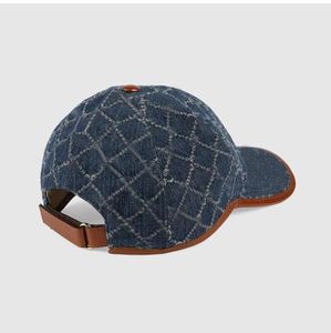 Designer cowboy Ball Caps Alta qualità Outdoor Denim Sport Cappelli da baseball Lettere Modelli Ricamo Berretto da golf Cappello a secchiello Uomo Donna Snapback Visiera parasole