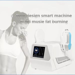 Neo Slim Machine 7 Tesla Hi-EMT Equipamento do Sculp do corpo Equipamento do Sistema 2 PCS Punho com almofadas de estimulação pélvica Dispositivo de atualização opcional para salão de beleza no mercado dos EUA no mercado dos EUA