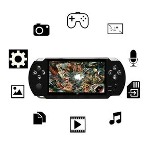 5.1 inç El Oyun Konsolu 8GB Video Oynatıcı Dahili-in 300 Oyunlar Retro Çocuklar için Retro Taşınabilir Oyuncular