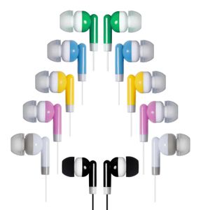 Wholesale Disposable Earphones Headphones Low Cost Earbuds for Kids Classrrom Schools Museums libraries,Hotels,Hospital Gift