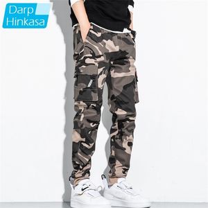 Autunno Camouflage Jogger Pantaloni cargo da uomo Pantaloni militari tattici all'aperto Pantaloni sportivi allentati casual Pantaloni da uomo in cotone Big Size 8XL 210714