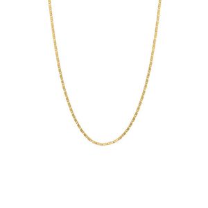 Collana da donna placcata oro 24k Catene NJGN003 regalo di nozze di moda collane a catena placcate in oro giallo