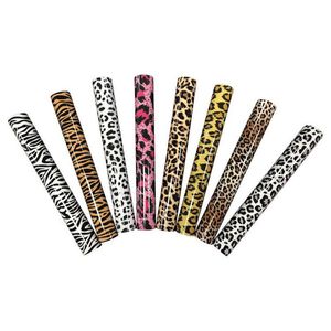 Adesivi per finestre 25cm * 100cm PU Trasferimento di calore Leopard Iron-on T-Shirt Tessuti Cricut Film Press Roll HTV Stampa Abbigliamento