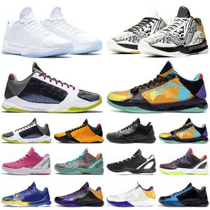 Tênis de basquete masculino 5 Protro Big Stage Chaos Prelude 6 Protros White Del Sol Forest Green Lakers Grinch Mens Outdoor Sports Trainers