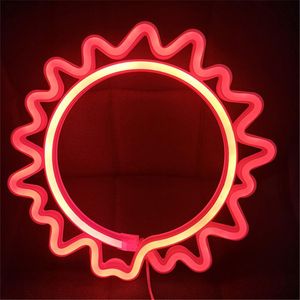 Wholesale sign lighting supplies for sale - Group buy Other Lighting Bulbs Tubes LED Neon Light Creative Sun Planet Sign Lamp Fairy Art Night Home Party Decor Supplies