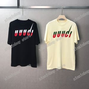 21ss Tasarımcılar Tee üst Erkek Bayan T Gömlek Yıldırım mektubu Renkli baskı Man Paris Moda T-shirt Kısa Kollu lüks Tişörtler beyaz siyah xinxin