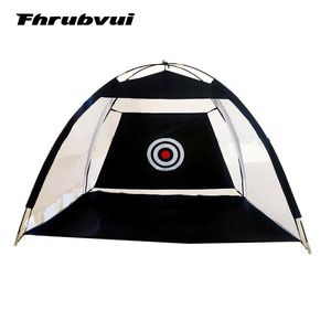 Wholesale golf practice hitting net for sale - Group buy Golf Training Aids Indoor Outdoor Foldable Practice Net Hitting Cage Garden Grassland Tent m m