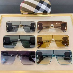 Big box sunglasses 3130 gradient color lens brand men and women high-end shopping outdoor dedicated one-piece frame fashion model designer glasses