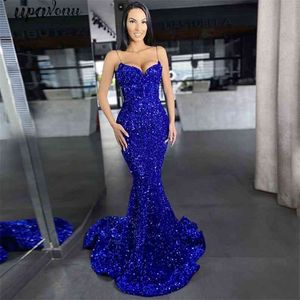 Free High Quality Shiny Sequin Dress Sexy Spaghetti Strap Bodycon Halter Club Celebrity Party and Floor es 210524