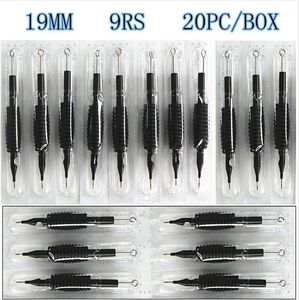 X Disposable Tattoo Grips Tube With Needles Assorted 9RS Size 3/4" (19mm) For Ink Cups Grip Kits1