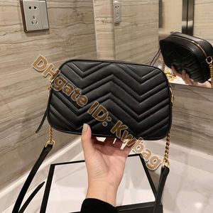 2021 Kobiety Must-Have Classic Camera Torba Luksusowy Projektanci Torby Na Ramię Panie Messenger Torebki Wysokiej Jakości Crossbody Torebka Vintage Monety Purse Flap Portfel