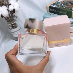 Hot SALES!!! Lady Perfume my Blush Pink and Black glass bottle Large volume natural pray EDP 90ML floral fragrance highest quality wonderful smell fast free postage