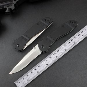 Coltello pieghevole BM-710D2 ad alta durezza G10 Lame con rivestimento in acciaio inossidabile 410 GB-D2 Strumento di base per cucina tascabile da caccia per campeggio all'aperto