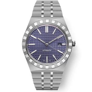 Designeruhr für Herren, automatische mechanische Uhren, klassischer Stil, 42 mm, komplettes Edelstahlarmband, hochwertige Armbanduhren, Saphirglas, superleuchtend, lmjli