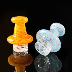 Smoking Accessories Cyclone carb cap Dome with spinning air hole Caps for Terp Pearl Quartz Banger Nail Bubbler Enai Dab Rigs