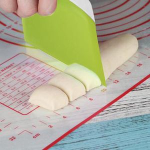 Kitchen Cutter Cake Spatulas Pastry Butter Trapezoidal Tools Plastic Dough