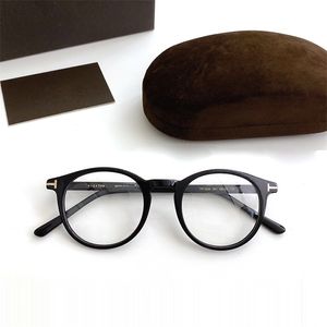 Tom for Optical Eyeglasses Frames e Fashion Round Acetate Women Men Reading Myopia Prescription TF5294 EyeGlasses With Case 220225