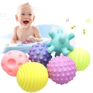 Textured Multi Ball Set - Sensory Balls for Baby Toys 6 to 12 Months for Toddlers 1-3, 6 Pieces