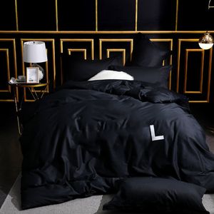 Luxurys Designer Home Textilien Textile Bettwäsche Sets Set von Stück Weiche Moderne Stil Urlaub Quilt Cover Quilt Kissenbezüge Hight Qualität