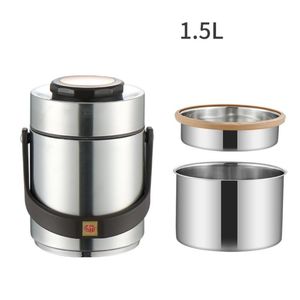 Stainless Lunch Box Vacuum Insulated 8-12 Hours 20*14CM Dinnerware Sets