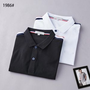 Tasarımcı Erkek Polo Gömlek Kadın T-Shirts Moda Giyim Nakış Mektubu İş Kısa Kollu Calssic Tshirt Skateboard Sıradan Tops Tees M1