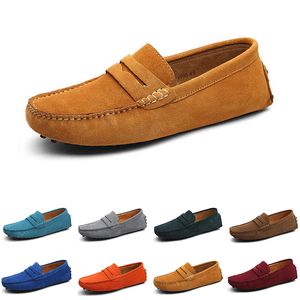 남성 캐주얼 신발 Espadrilles 트리플 블랙 네이비 브라운 와인 레드 Taupe 녹색 하늘 블루 Burgundy 남성 운동화 3 걷는 야외 조깅