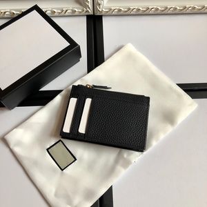 Top quality luxurys designers key wallets women real Leather square keychain wallet purse card holders mens with box235w