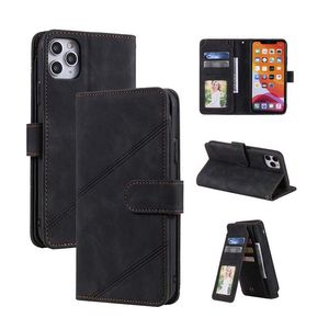 Multifunction Leather Wallet Phone Cases With Cardholder for iPhone XS XR 11 12 13 14 15 Pro Max Samsung S24 Ultra Note 20 A10 A20 A30 A40 A50 A70