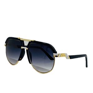 Nouveau design de mode Hommes Sunglasses 9085 Pilote Retro Halfframe Mode Fashionable Avantgarde Design Style Musthave pour les hommes branchés