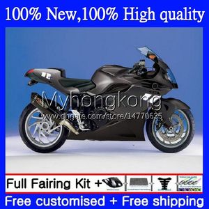 Wróżki Zestaw BMW K 1200S K1200 Mieszkanie Black S K 1200 S K1200S 05 06 07 08 09 10 Nadwozie 4NO.39 K1200-S 05-10 K-1200S 2005 2006 2007 2008 2009 2000 Pełna ciało + pokrywa zbiornika