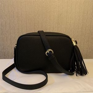 Женщины Classic Soho Disco Bage Bags Tassel Camera Buumse Marmont Body Body Messenger Bag 3A + Hight Compry Designer Luxurys Сумки