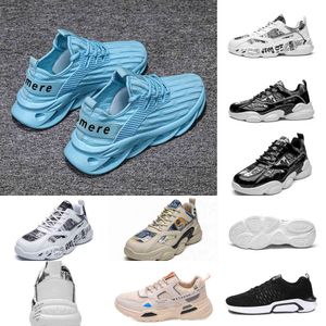 J5JV Buty Hotsale Platforma dla mężczyzn Running Męskie Trenerzy White Triple Black Cool Green Outdoor Sports Sneakers Rozmiar 39-44 14