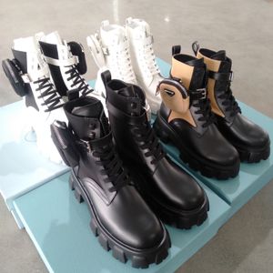 Designerskie buty mężczyźni kobiety Rois Boots Kids Martin Boot Wysoka jakość dla wojskowego inspirowanego wojskowym bootie skórzana nylon wymienna torebka Buty rozmiar rozmiar