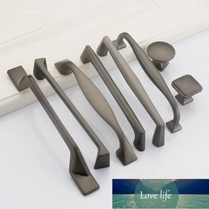 Modern Pearl Gray Zinc Alloy Cabinet Handles Drawer Knobs Kitchen Cupboard Door Pulls Fashion Furniture Handle Hardware Factory price expert design Quality Latest