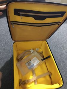 Levar a bagagem viajando indo para o exterior Vá rolando bagagem sutiã spinner capacidade Capacidade decorativa padrão porta caixas de ar caixas caixa de tronco porta tronco