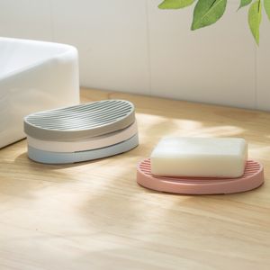 Portasapone in silicone morbido alla moda Piatto scolapiatti per bagno creativo per cucina domestica