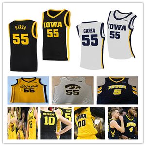 Maglie da basket Custom Iowa Hawkeyes College Caitlin Clark Kris Murray Filip Rebraca Tony Perkins Payton Sandfort Patrick Connor McCaffery Ahron Ulis