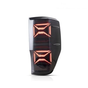 Samochód Reverse tylne światła do Forda Ranger T6 Tail Light 2012-2018 LED Taillight Montaż Streamer Obróć Lampa sygnałowa