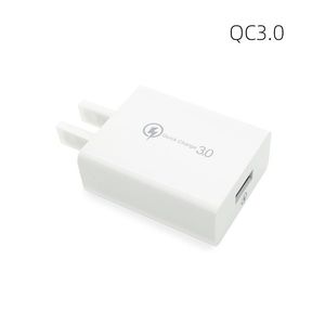 Carga Rápida 3.0 Mini Ultra-fino Carregador USB QC3.0 Rápido Carregando US Plug Adaptador Wall Telefone celular para Samsung Xiaomi Huawei