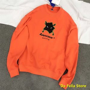 ORANGE Adererror Vader sweatshirts 2020 Oversize invasor series Adererror Hoodies Versão de alta qualidade Ader Hoodies X0602