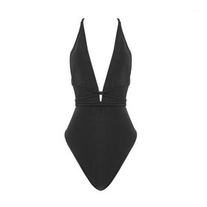 Damskie kombinezony Pacyki Bodycon Sexy Kobiety Body Uzwolenia Bez Rękawów Body Solid Kobiet V Neck Bandaż Romper Backless Cieles Suit Summer Ju