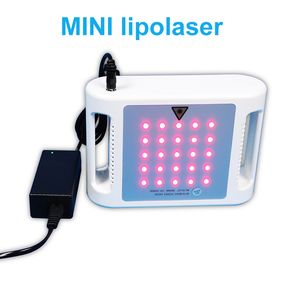 Mini Lipolaser che dimagrisce macchina 650nm 25 36 macchina di liposuzione di lipolisi laser a diodi Lipo per uso domestico personale