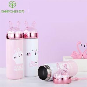 OWNPOWER 400ML Mini Thermos MUG Coffee Vacuum Flask Stainless Steel Drink Water Bottle Termos Thermo Cup And Mug Garrafa Termica 211109