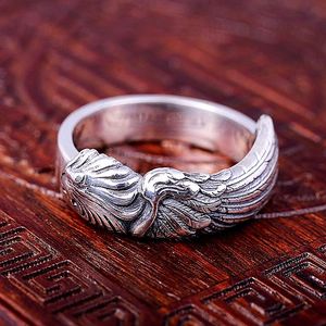 Wholesale ring boys silver resale online - Cluster Rings Game FF8 FINAL FANTASY VIII Lionheart Lion Sterling Silver Ring Band For Men Jewelry FFVIII Cosplay Props Gifts Boys