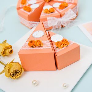 Gift Wrap British Wind Tiramisu Creative Table Wedding Cake Candy Box Bridesmaid Portable Bag